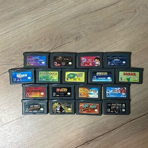 Lot of 17 Gameboy Advance GBA Games. Nintendo. Tested, works.